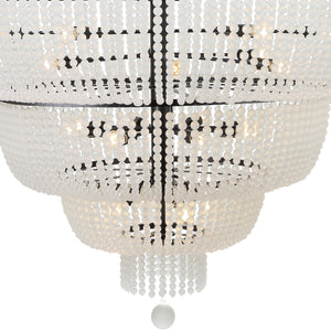 Kylie 60'' 24 Light Chandelier, Matte Black Alt 4.jpg