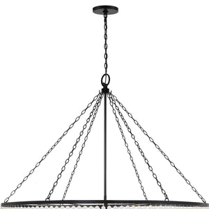 Kylie 60'' 24 Light Chandelier, Matte Black Alt 5.jpg