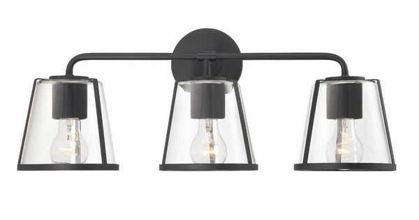 Fuller 23.25'' Three Light Bath, Black Clear - Main Product Image.jpg