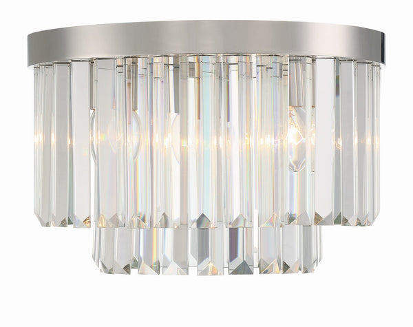 Hayworth 16'' Four Light Flush Mount, Polished Nickel - Main Product Image.jpg