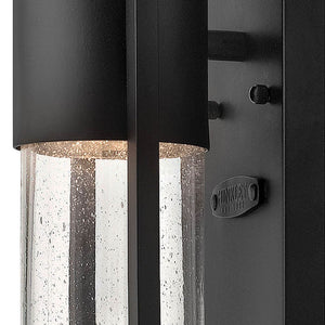 Lodge 6" One Light Medium Wall Mount Lantern, Black