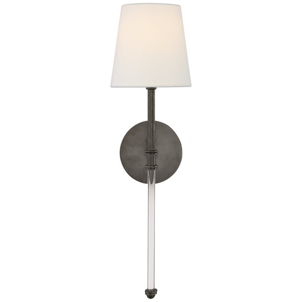 Camille 5.5" One Light Wall Sconce, Bronze