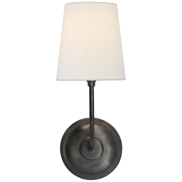 Vendome 5.5" One Light Wall Sconce, Bronze