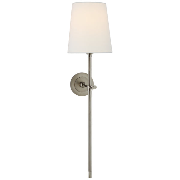 Bryant 6.5" One Light Wall Sconce, Antique Nickel