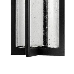 Lodge 6" One Light Large Hanging Lantern, Black