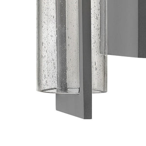 Lodge 4" One Light Medium Wall Mount Lantern, Hematite