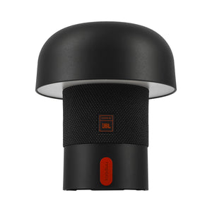 Sensa Play Mini 6" Cordless Rechargeable Indoor/Outdoor Speaker Lamp, Black
