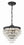 Bauble 13'' Three Light Mini Chandelier, Matte Black - Main Product Image.jpg