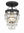 Bauble 7.25'' One Light Semi Flush Mount, Matte Black - Main Product Image.jpg