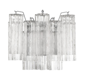 Adler 14.5'' Two Light Wall Sconce, Chrome Clear - Main Product Image.jpg