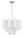 Adler 19.75'' Six Light Chandelier, Chrome White - Main Product Image.jpg