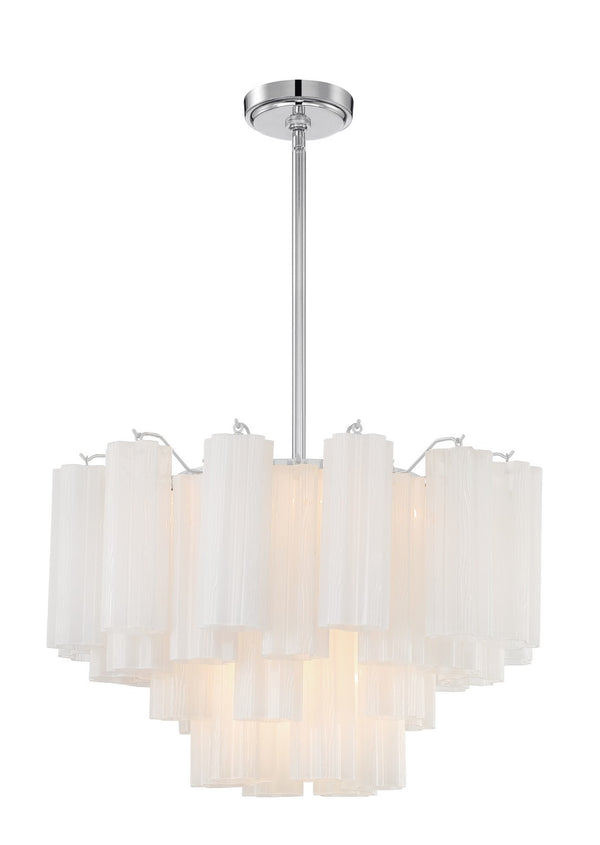 Adler 22'' Nine Light Chandelier, Chrome White - Main Product Image.jpg