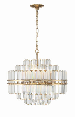 Hayworth 22'' 12 Light Chandelier, Aged Brass - Main Product Image.jpg