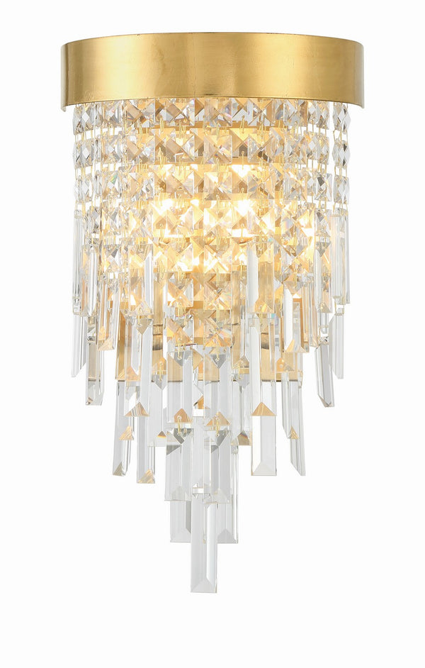 Winnie 9.75'' Two Light Wall Sconce, Antique Gold - Main Product Image.jpg