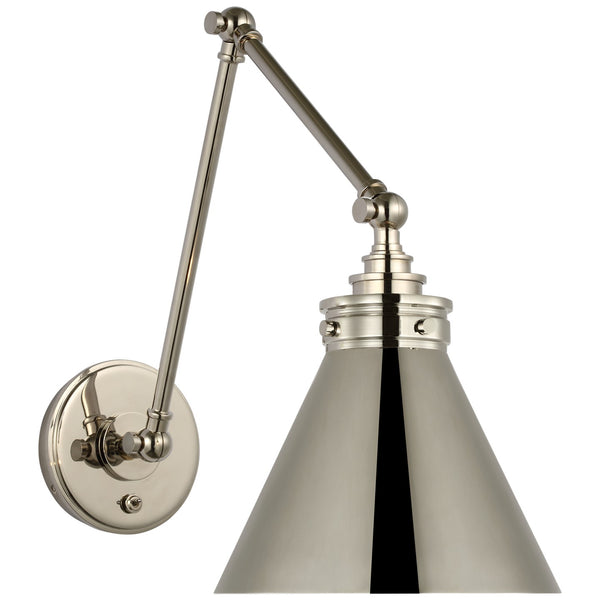Parkington 8.5" LED Wall Sconce, Polished Nickel