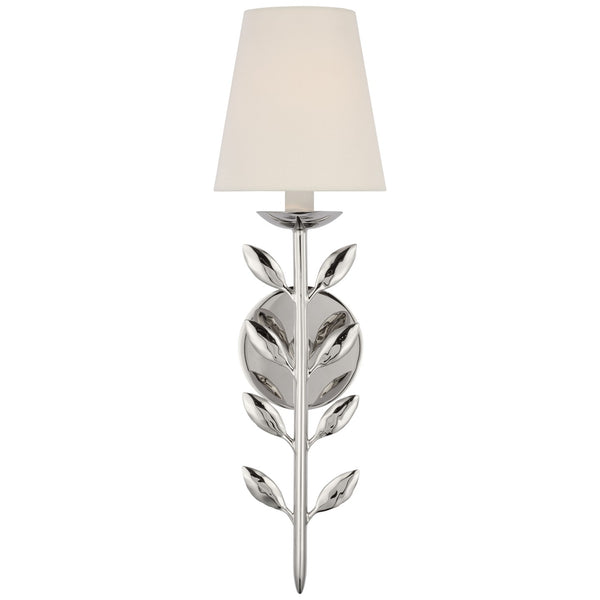 Avery 5.75" LED Wall Sconce, Polished Nickel