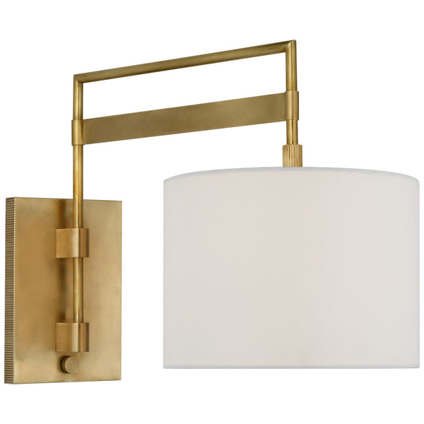Gael 11" LED Wall Sconce, Antique Brass