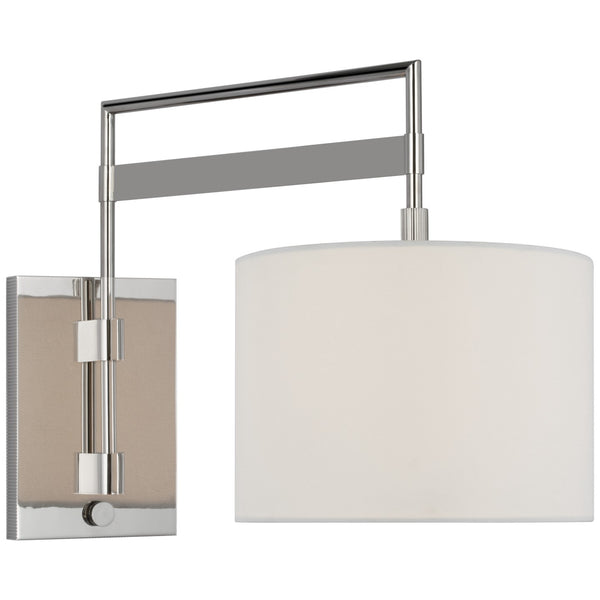 Gael 11" LED Wall Sconce, Polished Nickel