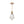 Fazzoletto 4.38'' LED Mini Pendant, Aged Brass - Main Product Image.jpg