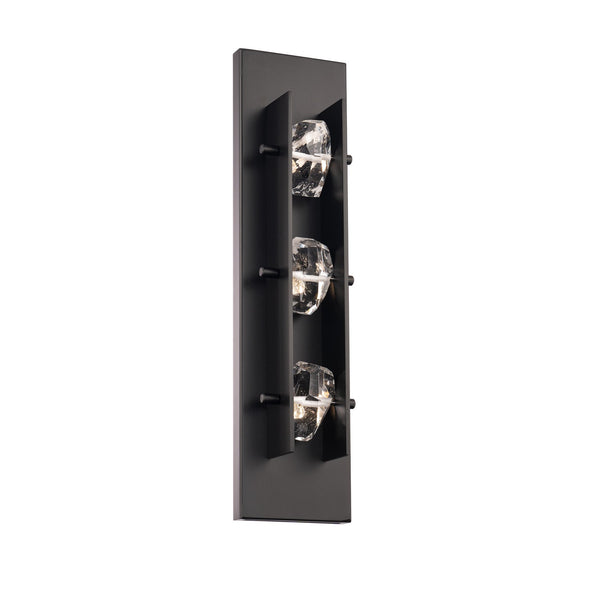 Strata 22'' LED Outdoor Wall Sconce, Black - Main Product Image.jpg