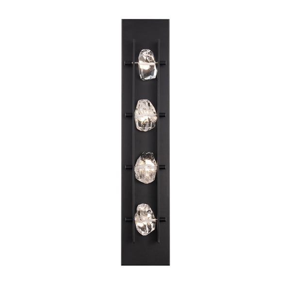 Strata 28'' LED Outdoor Wall Sconce, Black - Main Product Image.jpg