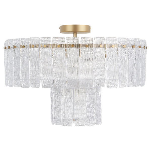 Lennox Seven Light Ceiling Mount, Aged Brass - Main Product Image.jpg