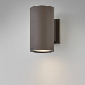 Cache 4" One Light Small Down Light Wall Mount Lantern, Architectural Bronze