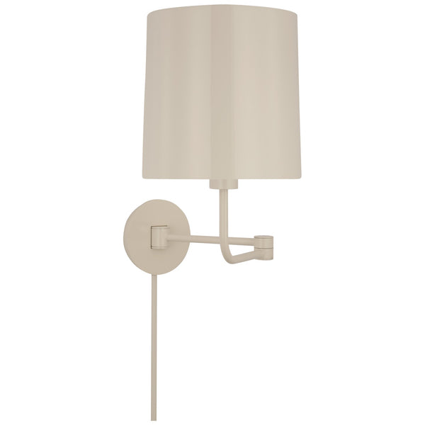 Go Lightly 8.75" LED Swing Arm Wall Light, China White / China White