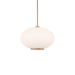 FM Modern 16'' LED Pendant, Aged Brass in 3000K - Main Product Image.jpg