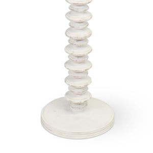 Fishbone 21" One Light Floor Lamp, White