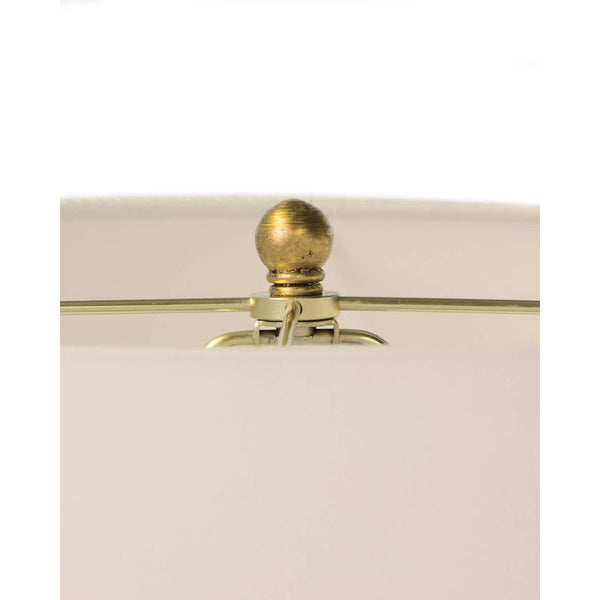 Parasol 18" One Light Floor Lamp, Gold Leaf