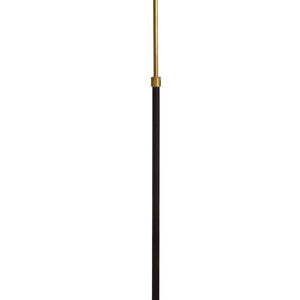 Parasol 18" One Light Floor Lamp, Gold Leaf