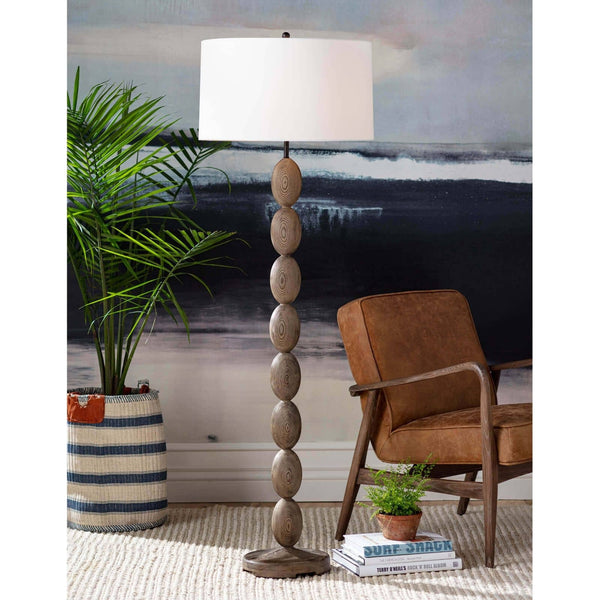 Buoy 21" One Light Floor Lamp, Natural