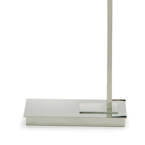 Otto 12" One Light Floor Lamp, Polished Nickel