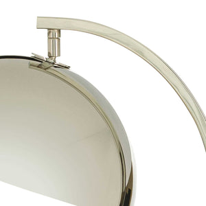 Otto 12" One Light Floor Lamp, Polished Nickel