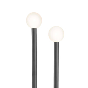 Happy 11" Two Lights Floor Lamp, Oil Rubbed Bronze