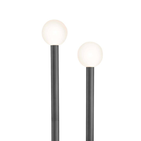 Happy 11" Two Lights Floor Lamp, Oil Rubbed Bronze