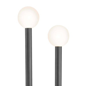 Happy 11" Two Lights Floor Lamp, Oil Rubbed Bronze