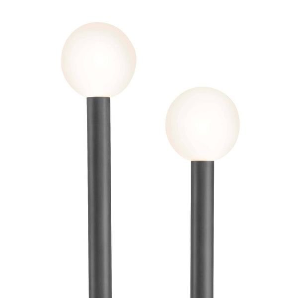 Happy 11" Two Lights Floor Lamp, Oil Rubbed Bronze