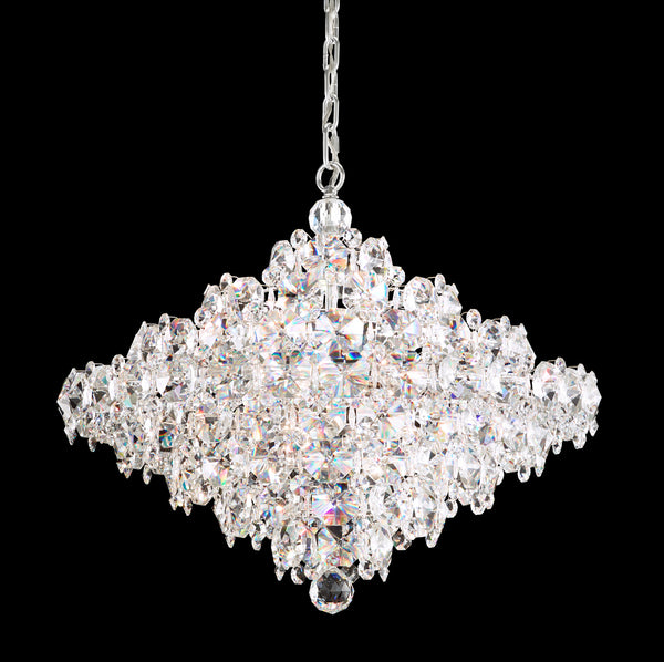 Baronet 24'' 12 Light Pendant, Stainless Steel with Clear Optic Crystal - Main Product Image.jpg