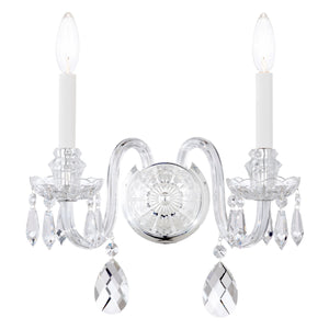 Hamilton Nouveau 6.5'' Two Light Wall Sconce, Silver - Main Product Image.jpg