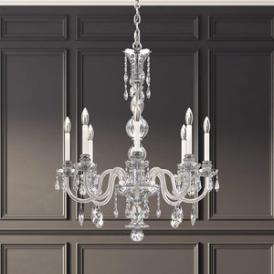 Hamilton Nouveau 28'' Eight Light Chandelier, Silver - Main Product Image.jpg