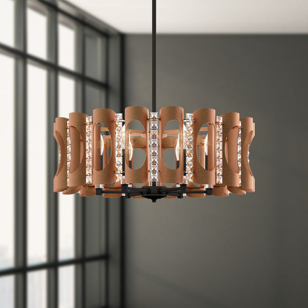 Twilight 25'' Six Light Chandelier, Heirloom Gold with Clear Optic Crystal - Main Product Image.jpg