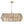 Kara 31'' Six Light Chandelier, Matte Brass - Main Product Image.jpg