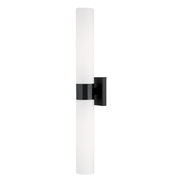 Harper 5'' Two Light Wall Sconce, Matte Black - Main Product Image.jpg