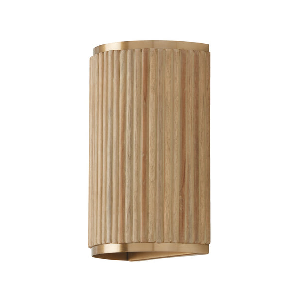 Reid 7.5'' Two Light Wall Sconce, White Wash and Matte Brass - Main Product Image.jpg