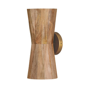 Nadal 6.5'' Two Light Wall Sconce, Light Wood and Brass - Main Product Image.jpg