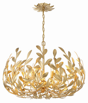 Laurel 27'' Six Light Chandelier, Antique Gold - Main Product Image.jpg