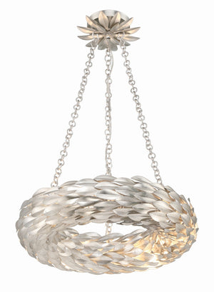 Laurel 18'' Six Light LED Chandelier, Antique Silver - Main Product Image.jpg