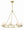Araceli 34.75'' 10 Light LED Chandelier, Soft Brass White - Main Product Image.jpg
